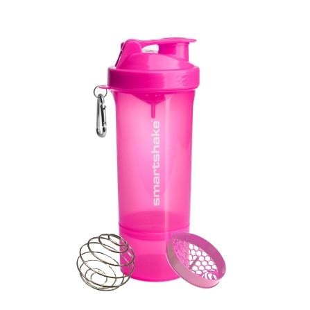 Шейкер спортивний SmartShake Slim 500 мл Neon Pink (22349020)