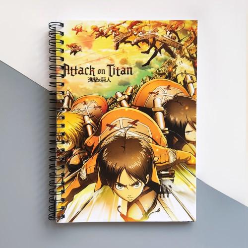 Блокнот за мотивами аніме Атака Титанів