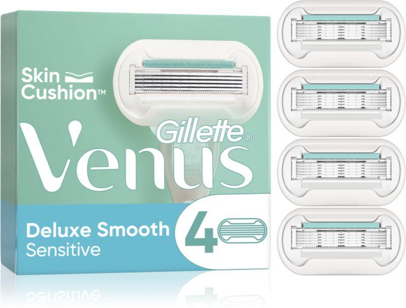 Картриджі змінні для гоління жіночі Gillette Venus Deluxe Smooth Sensitive 4 шт. (8242684)