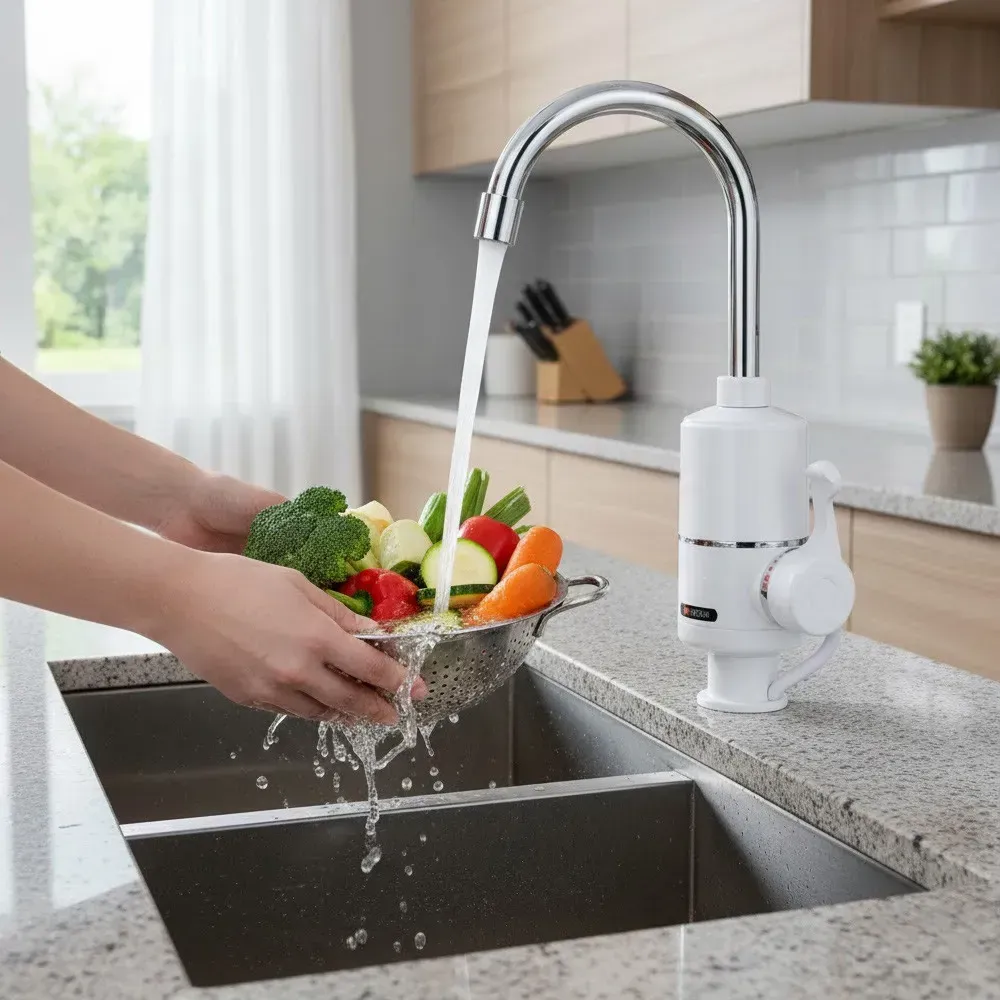 Водонагреватель проточный 3000 Вт RX-004 (30659186) - фото 5