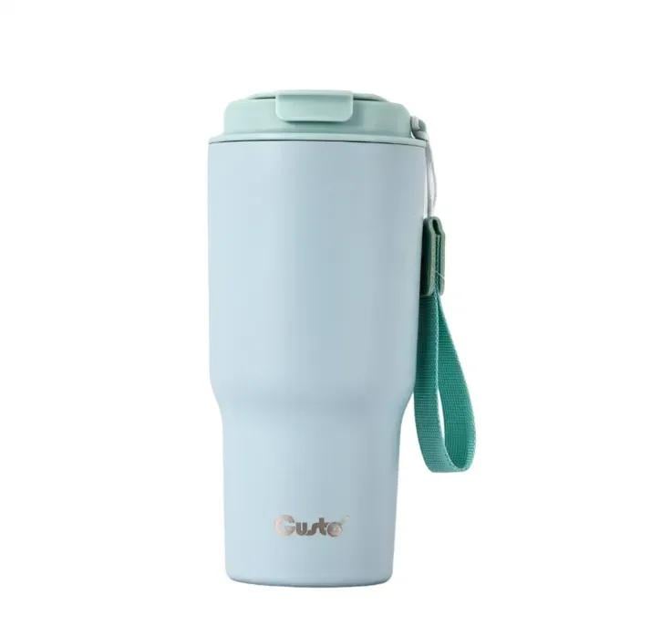 Термокружка Gusto 560 мл Блакитний (GT122)