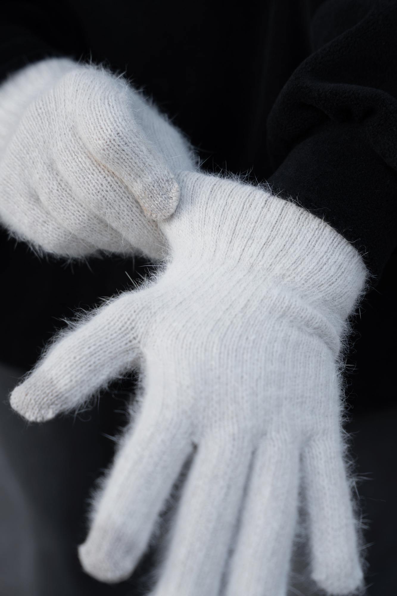 Рукавиці зимові сенсорні Without Brand Morgan 5-73 Beige (8055890) - фото 4