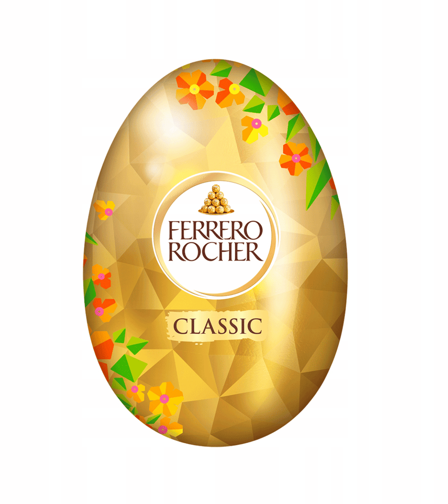 Шоколадне яйце Ferrero Rocher Classic Milk Chocolate & Hazelnut Easter Egg 100 г (1787191558)