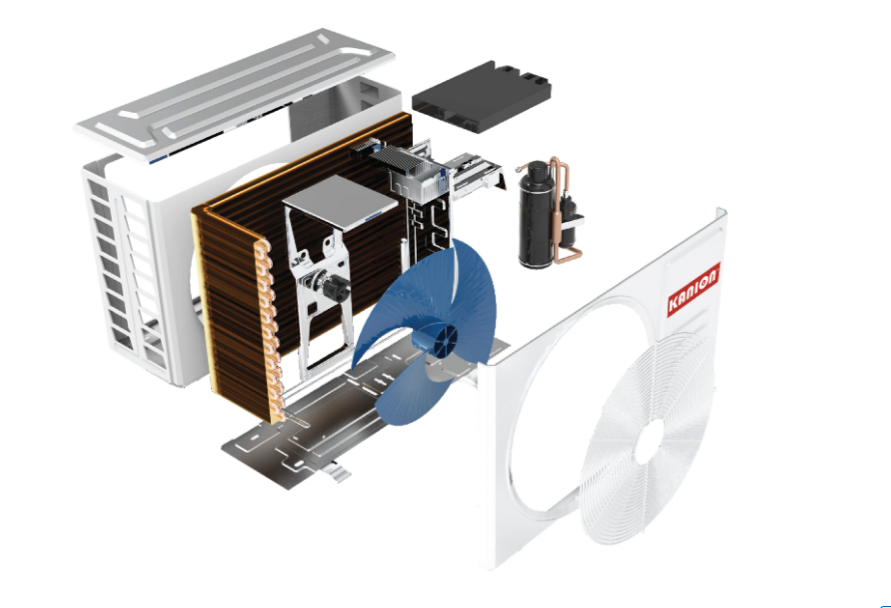 Кондиционер Kanion 12IR32HF Wi-Fi/3D Air Flow Premium (2578149170) - фото 2 Кондиционер Kanion 12IR32HF Wi-Fi/3D Air Flow Premium (2578149170) - фото 2