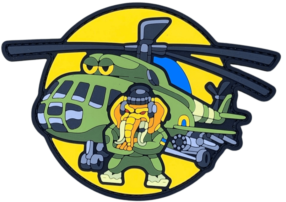 Патч Слон FM Армейской Авиации (PATCH-0286)