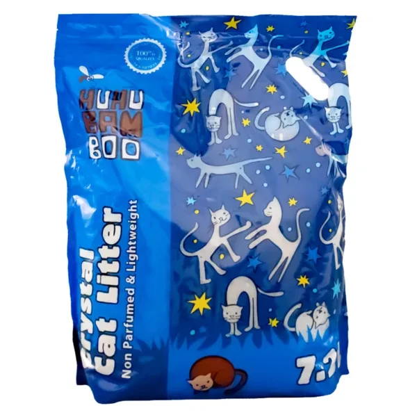 Силикагелевый наполнитель для кошачьего туалета Crystal Cat 7,2 л (03802)