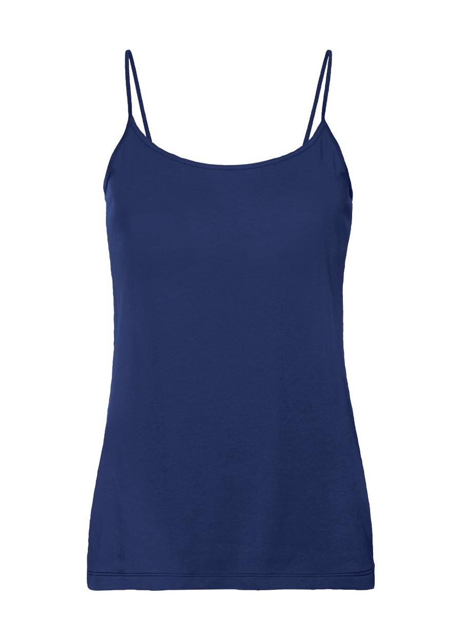 Майка жіноча Esmara 381924 бавовна/еластан S Синій (75724)