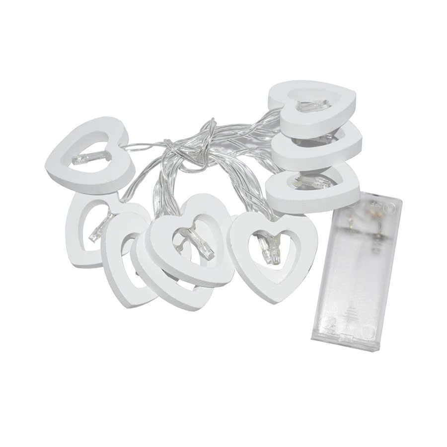 Гирлянда на батарейках Сердца (1007321-White-0) Гирлянда на батарейках Сердца (1007321-White-0)