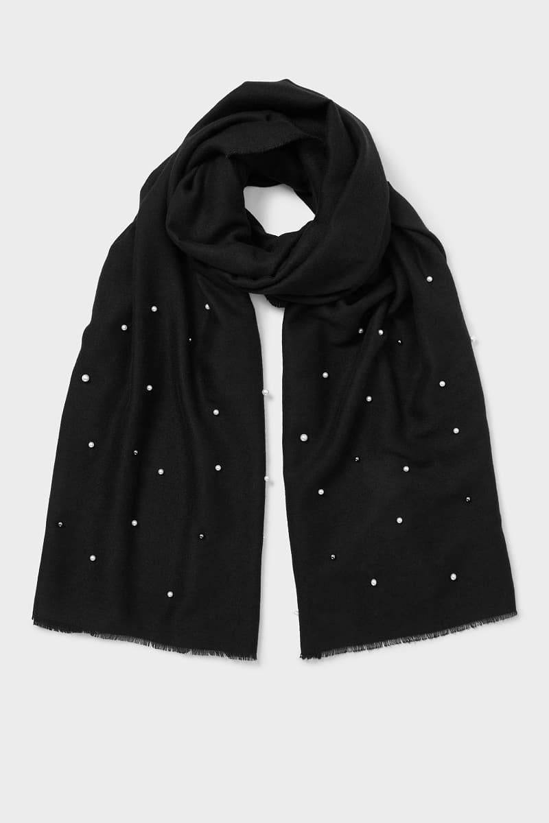Шарф C&A 200х110 см Чорний (2121254)
