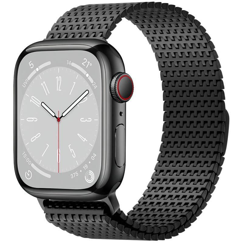 Ремінець WiWU Stainless steel для Apple Watch 38/40/41 мм Black (00000075563_1)