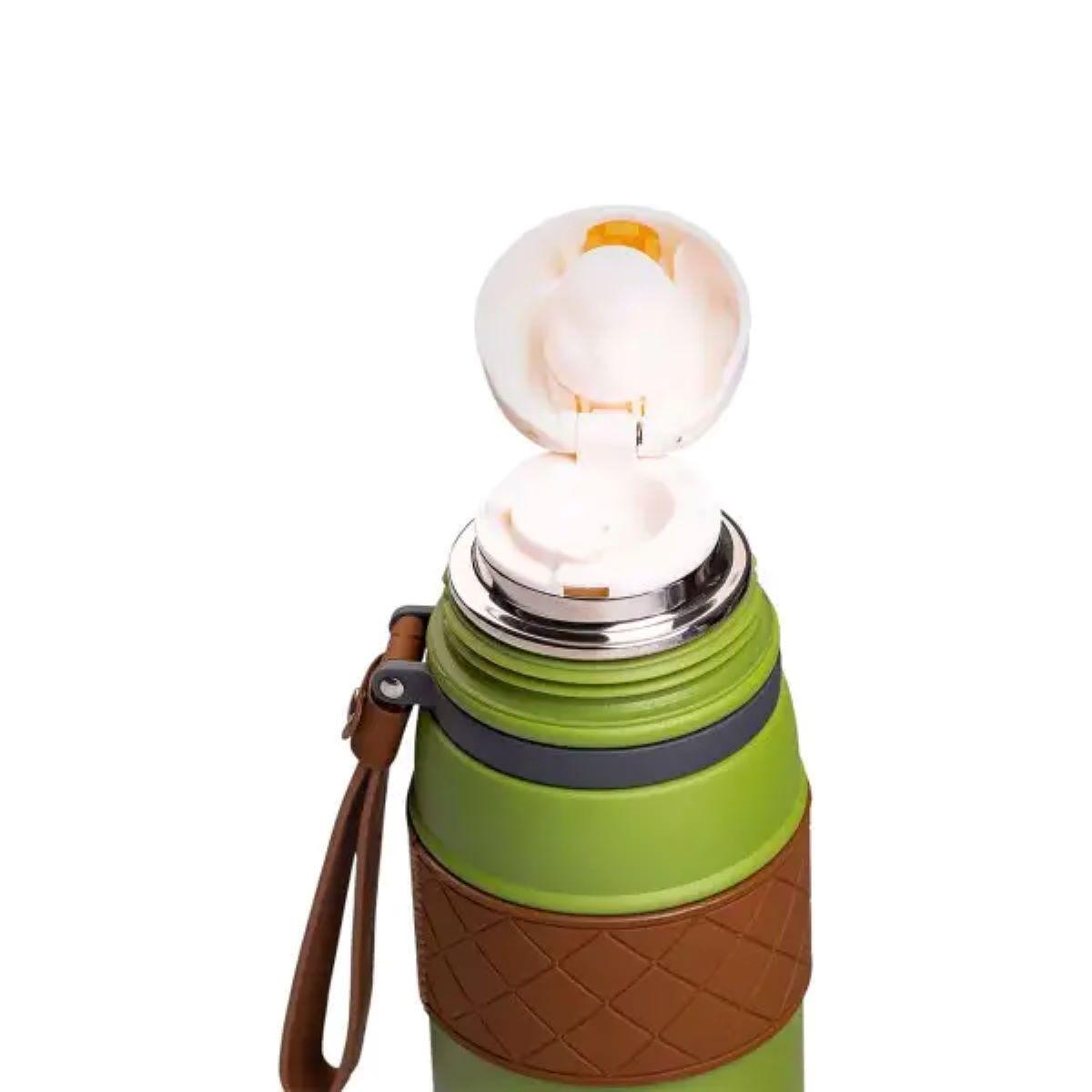 Термос нержавіюча сталь 0,7 л Зелений (5439) - фото 12 Термос нержавіюча сталь 0,7 л Зелений (5439) - фото 12