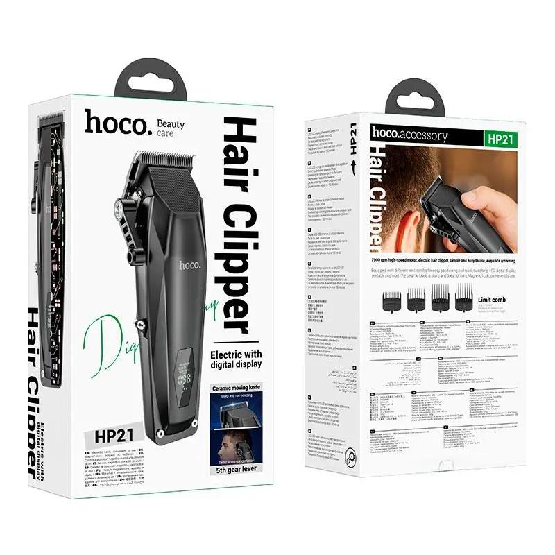 Триммер для стрижки Hoco HP21 Black (20359655) - фото 3