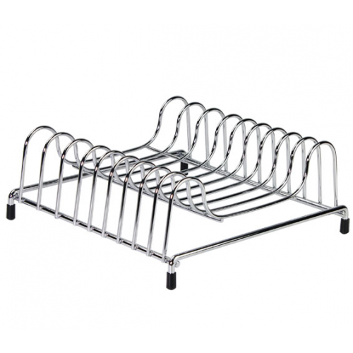 Подставка дял тарелок Sigma 210x210x83 мм Хром (714582)