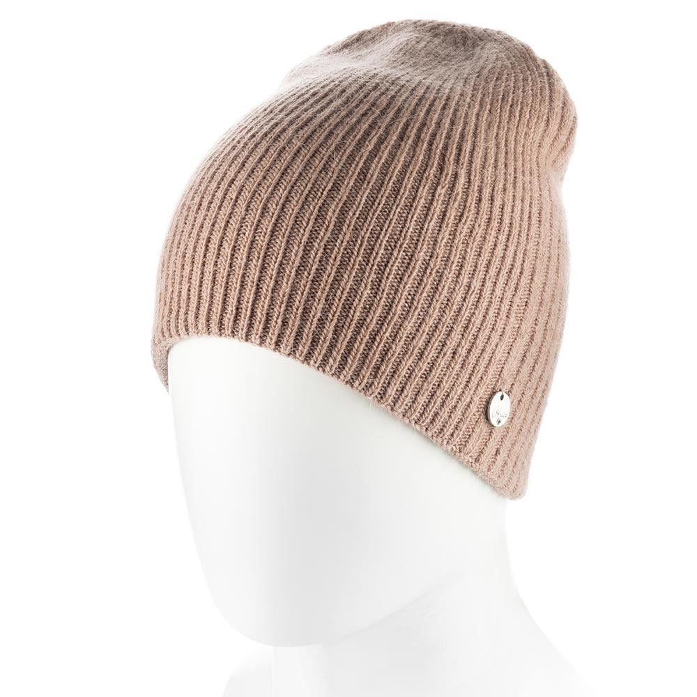 Шапка женская Atrics WH872 бини из ангоры зимняя в рубчик р. 56-59 Лама - фото 1 Шапка женская Atrics WH872 бини из ангоры зимняя в рубчик р. 56-59 Лама - фото 1