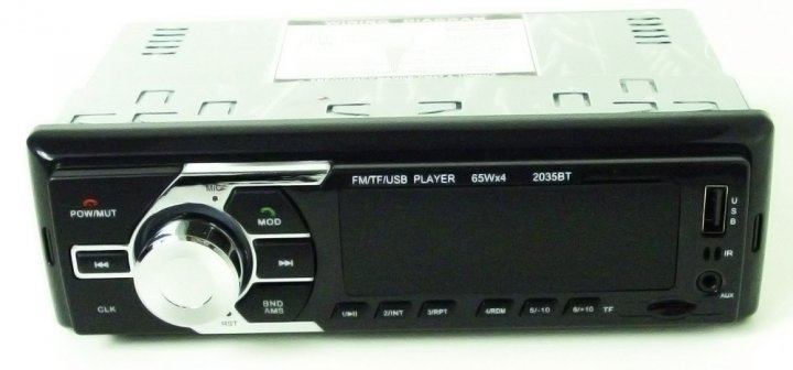 Автомагнитола MP3 2035 BT ISO Черный