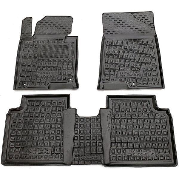 Килимки автомобільні в салон Hyundai Sonata 2016