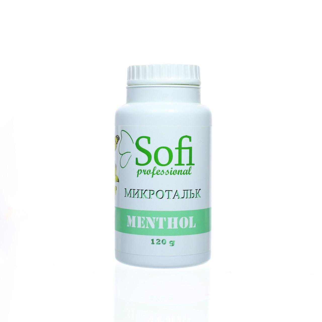 Тальк для депіляції з ментолом Sofi 120 г