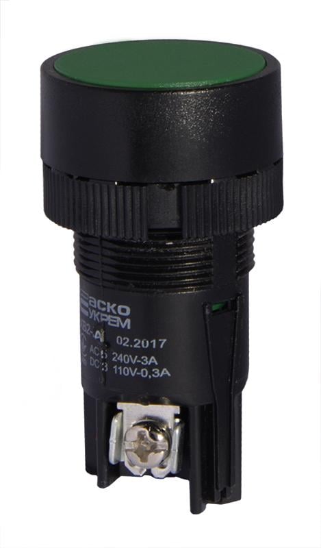 Кнопка управления АСКО-Укрем XB2-EA135 1NO+1NC 22 мм Зеленый (A0140010036) Кнопка управления АСКО-Укрем XB2-EA135 1NO+1NC 22 мм Зеленый (A0140010036)