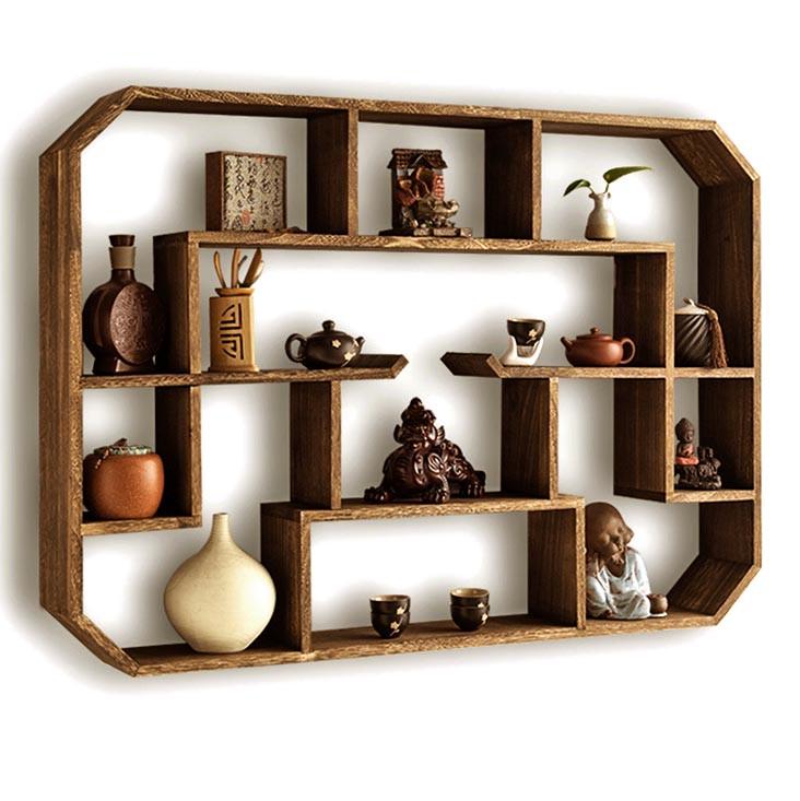 Полка для кружек из дерева Воротан 120 Латте (СДК-129316)