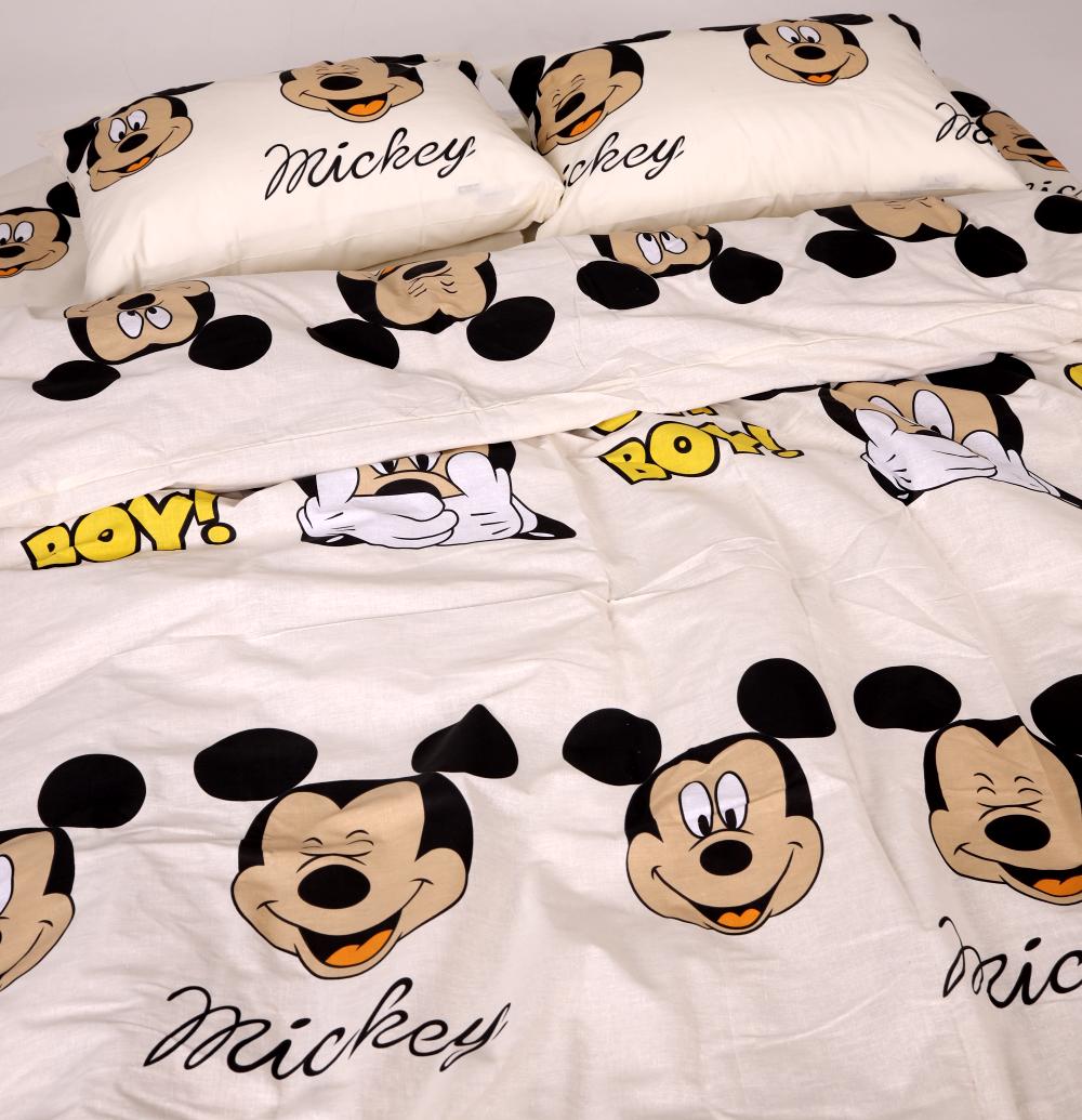 Комплект постільної білизни PaniPava Mickey Oh Boy бязь 155х215 см (10100745) - фото 4