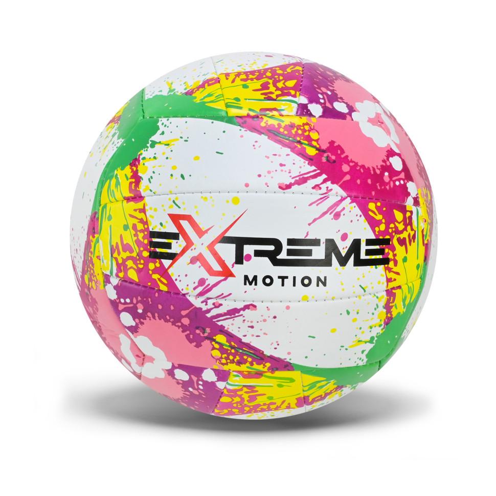 Мяч волейбольный Extreme №5 PVC 260 г 21 см Белый (AG-374-B-34)