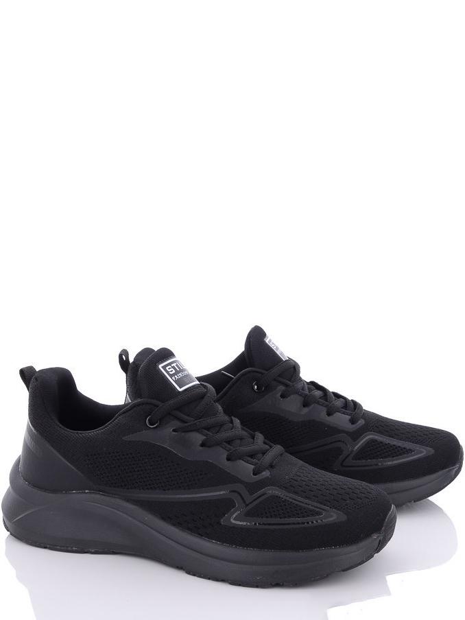 Кроссовки текстильные Stilli HN269-7 р. 45 Черный