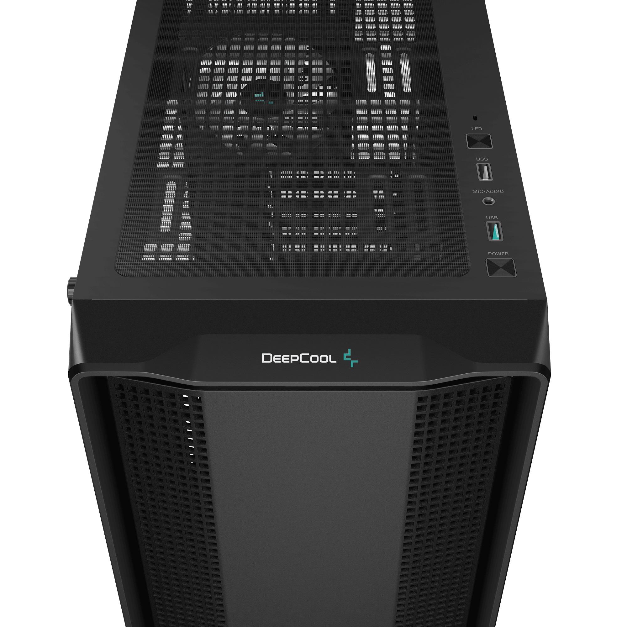 Корпус для ПК DeepCool CC560 ARGB V2 та PSU Black (R-CC560-BKTAA4-G-2) - фото 8