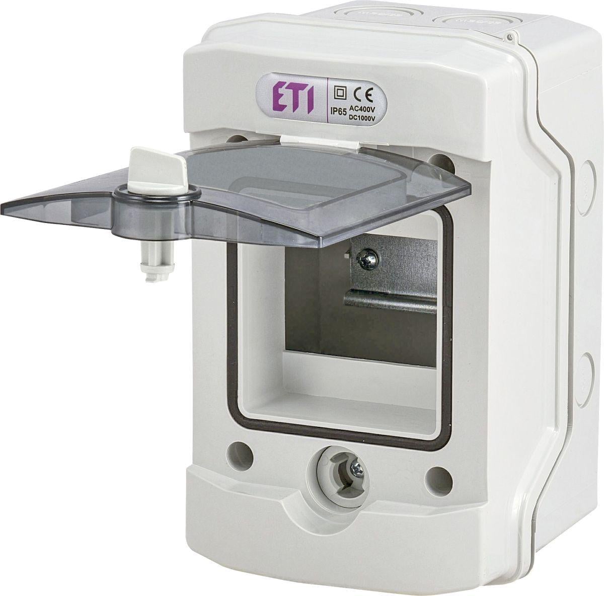Щит ETI пластиковый на 4 автомата для наружного монтажа ECH 4G IP65 (001101060)