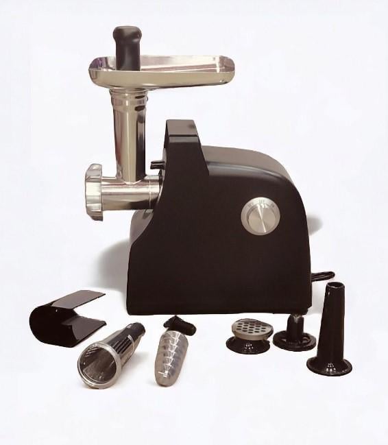 Мясорубка Meat Grinder SH07730 с соковыжималкой для томатов/насадка для колбасы Черный (SH07730-1) Мясорубка Meat Grinder SH07730 с соковыжималкой для томатов/насадка для колбасы Черный (SH07730-1)