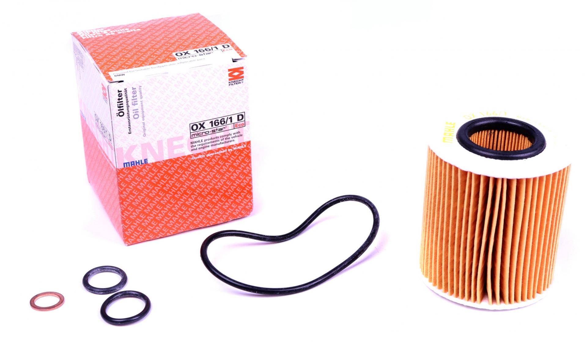 Фильтр масляный KNECHT для BMW 3 E46/E90/5 E60 1,6/2,0/1,8/2,0 (OX 166/1D)