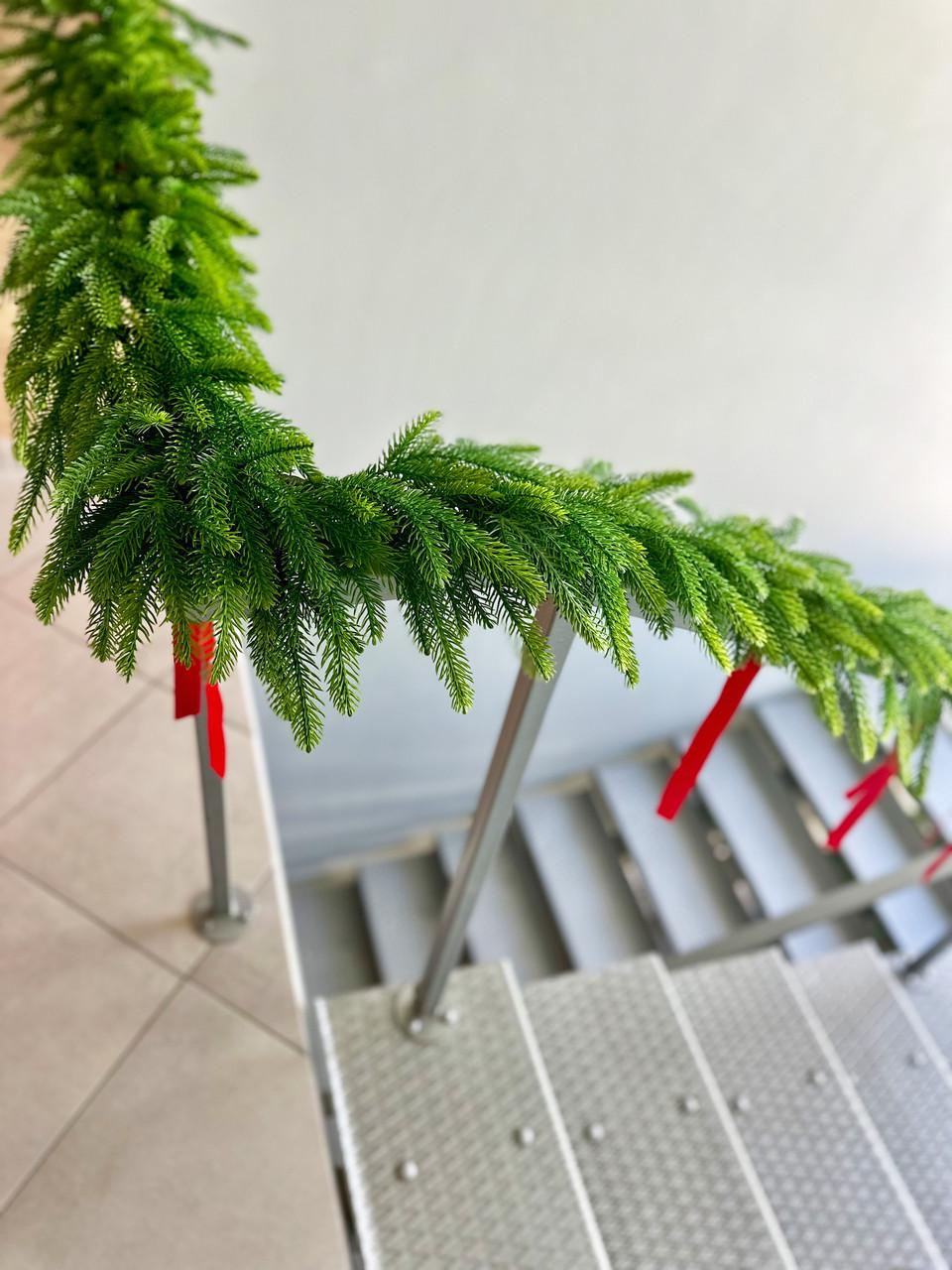 Хвойна гірлянда SGH Forest лита ефект молодої хвої 5 шт. 2 м Зелений/Салатовий (2565380731) - фото 5 Хвойна гірлянда SGH Forest лита ефект молодої хвої 5 шт. 2 м Зелений/Салатовий (2565380731) - фото 5