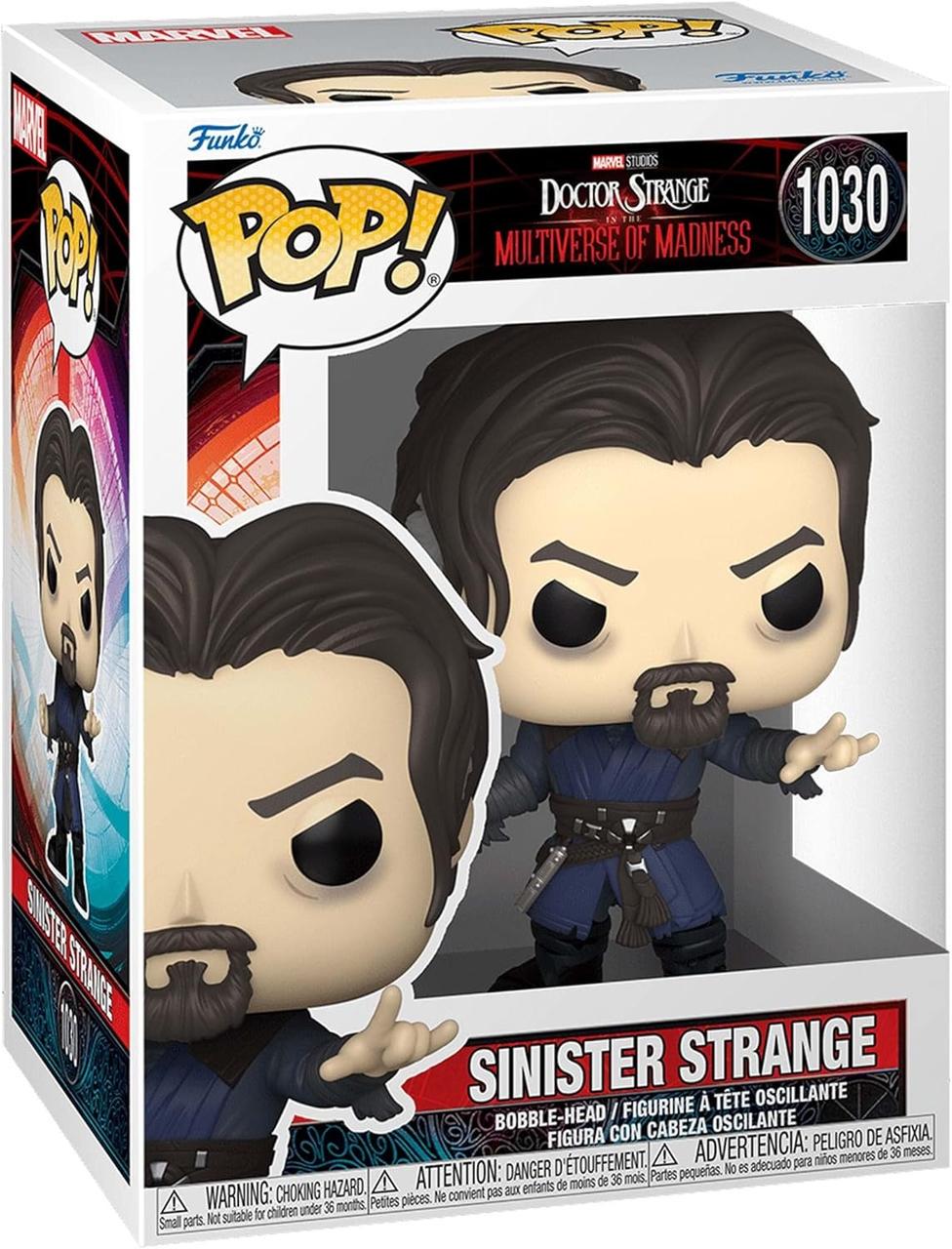 Фигурка коллекционная Funko Pop Marvel Доктор Стрэндж в мультивселенной безумия Синистер Стрэндж (62405) Фигурка коллекционная Funko Pop Marvel Доктор Стрэндж в мультивселенной безумия Синистер Стрэндж (62405)