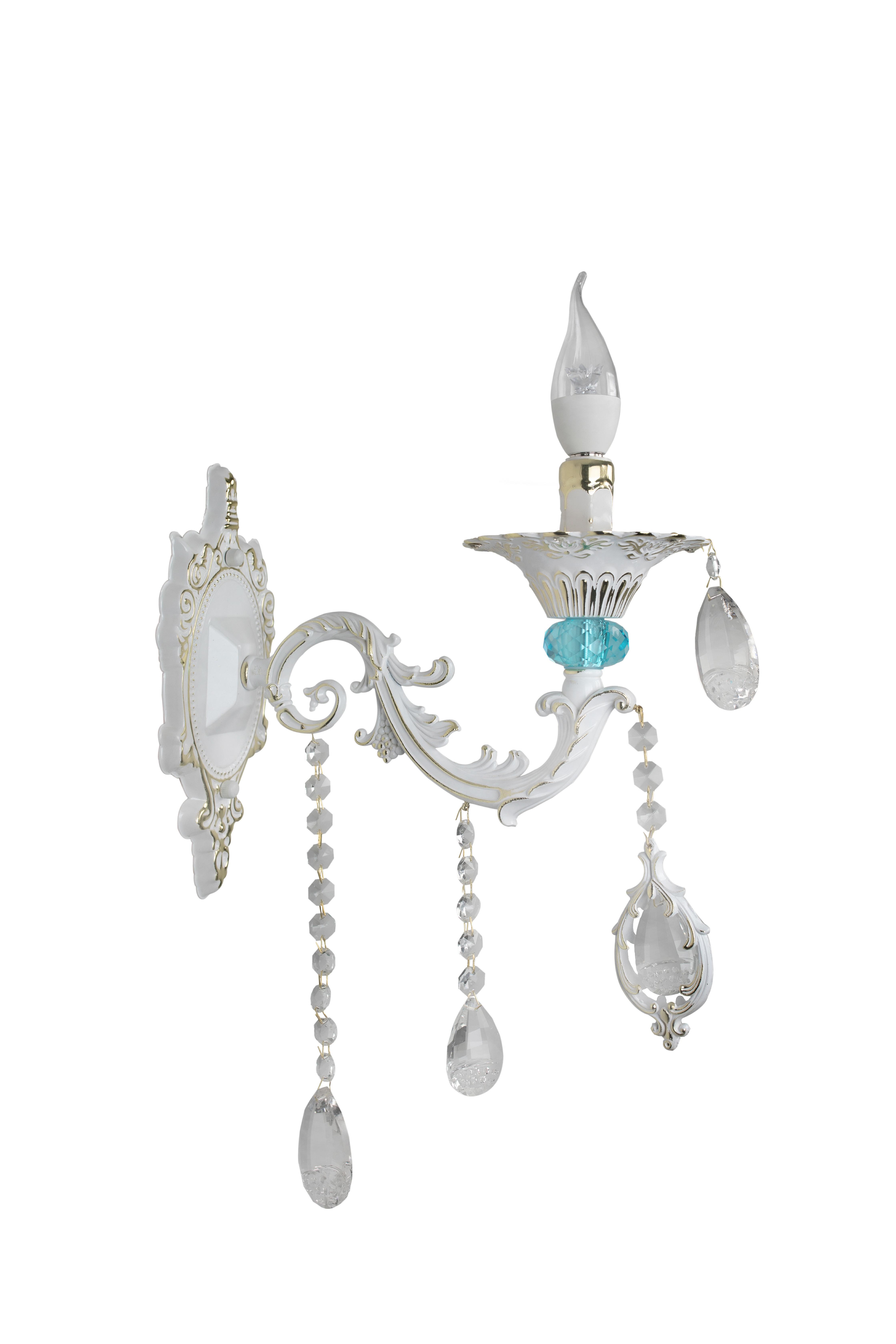 Бра настенное Sirius Л 2336/1В на 1 лампочку хрустальное