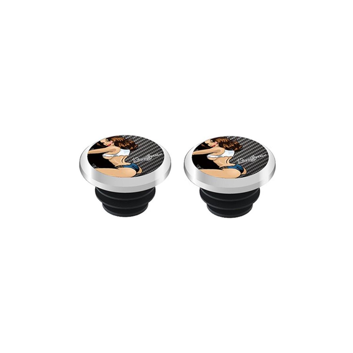 Заглушки руля ENLEE BD-20 Aluminium End Plugs Стиль C (EN-BD20-3343UA)