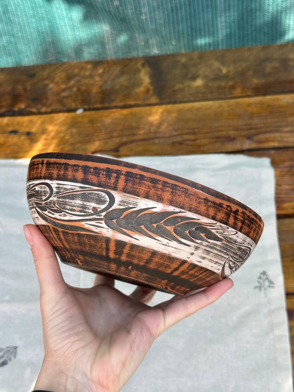 Тарілка Колосок 0,7 л (2592233027) - фото 3 Тарілка Колосок 0,7 л (2592233027) - фото 3