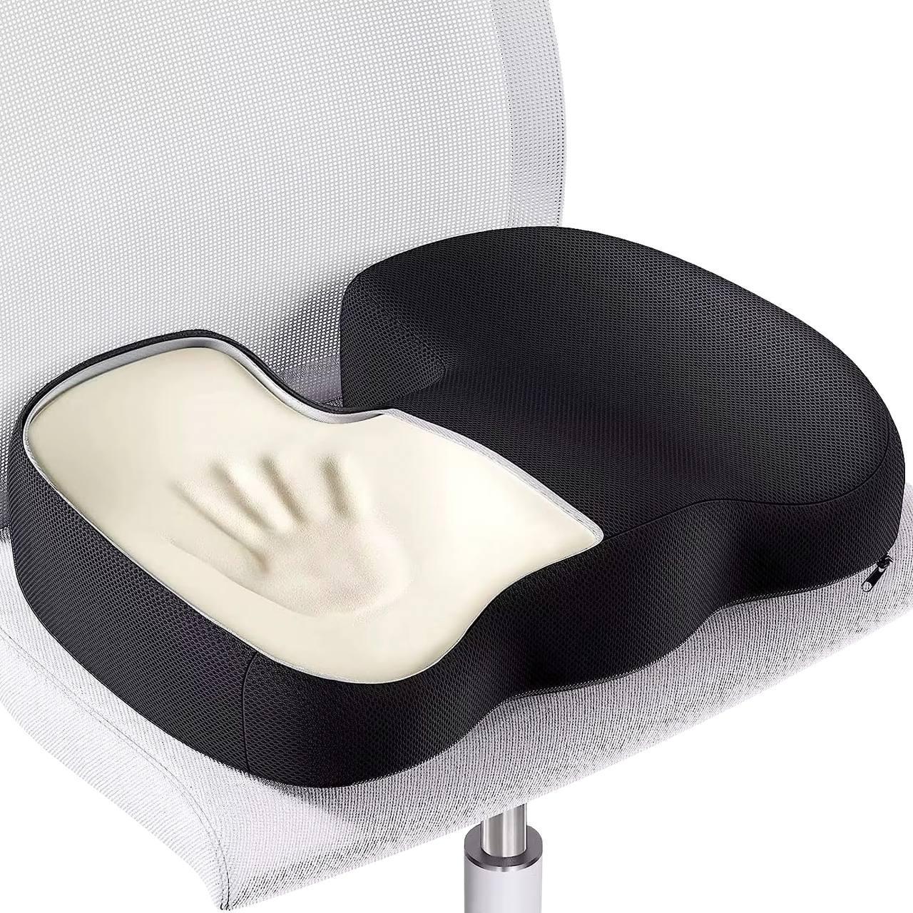 Подушка ортопедическая для сидения Memory Foam Bodasan (MF37)