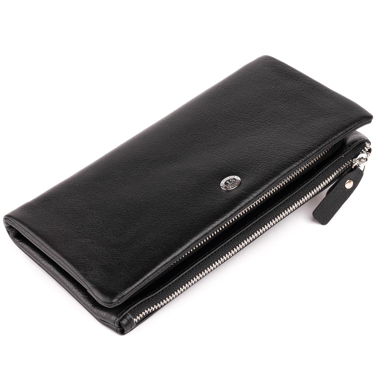 Кошелек-клатч ST Leather 19310 кожа Черный