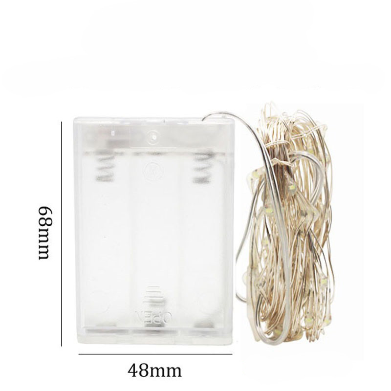 Гірлянда світлодіодна Ltl Роса 100 led 10 м нитка Білий - фото 2 Гірлянда світлодіодна Ltl Роса 100 led 10 м нитка Білий - фото 2