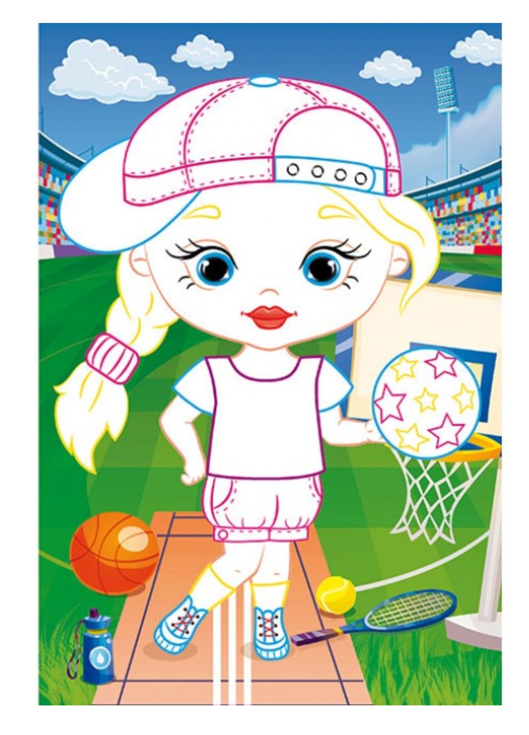 Дитяча аплікація "Аплікації для малят Вікторія" - фото 3