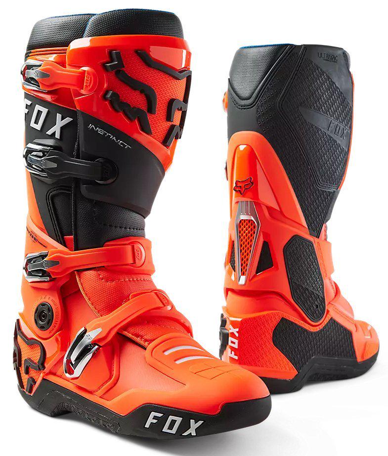 Мотоботи Fox INSTINCT 2.0 р. 44 Flo Orange (25619)
