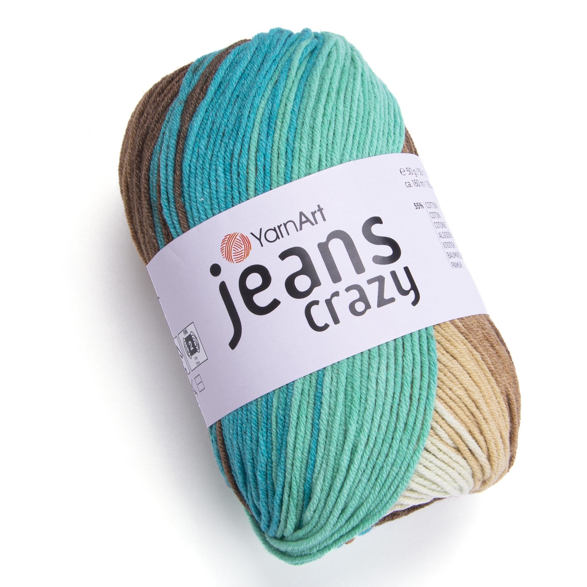 Пряжа YarnArt Jeans Crazy 8216