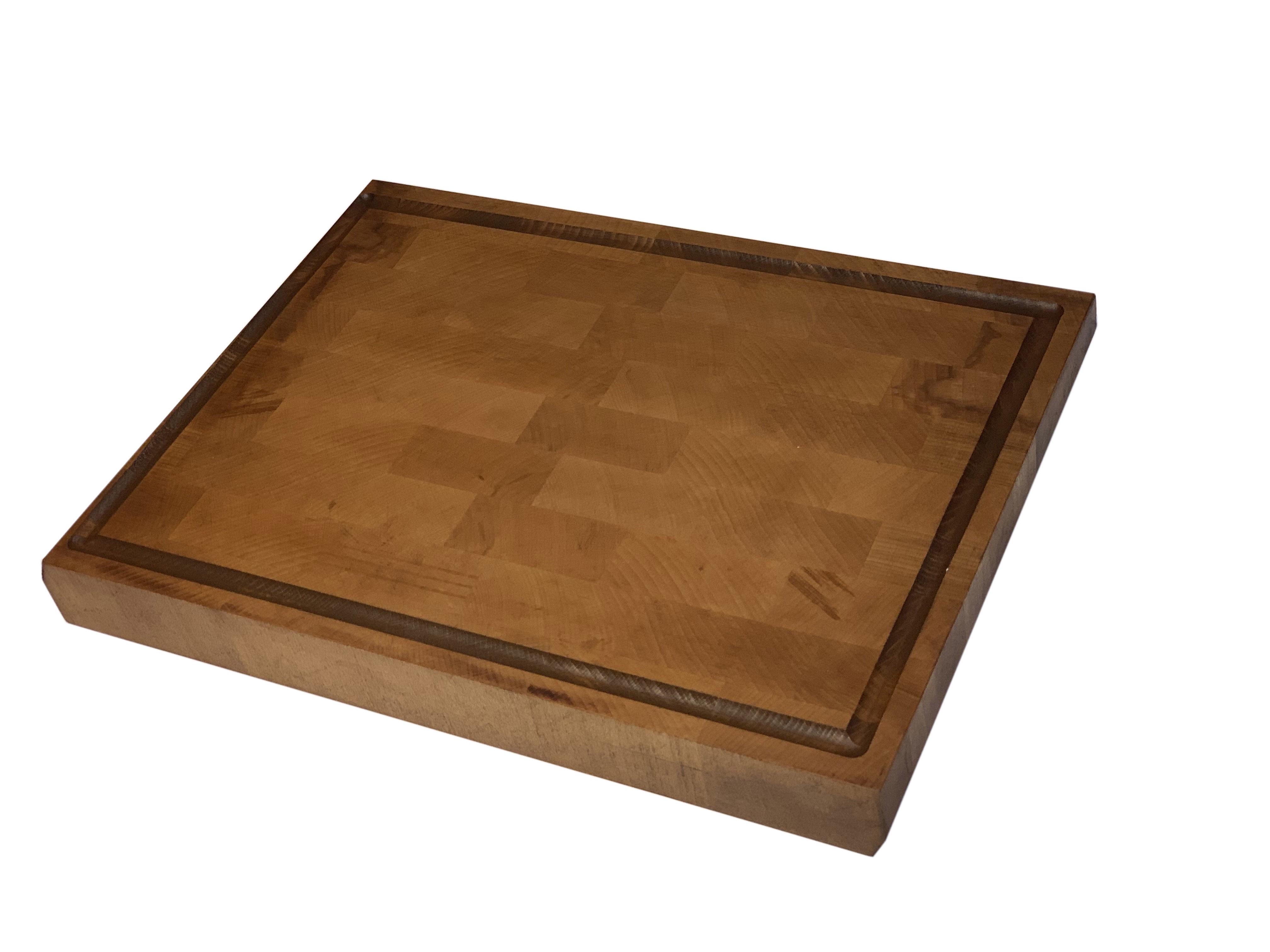 Доска кухонная торцевая 350х250х40 мм Шоколадный