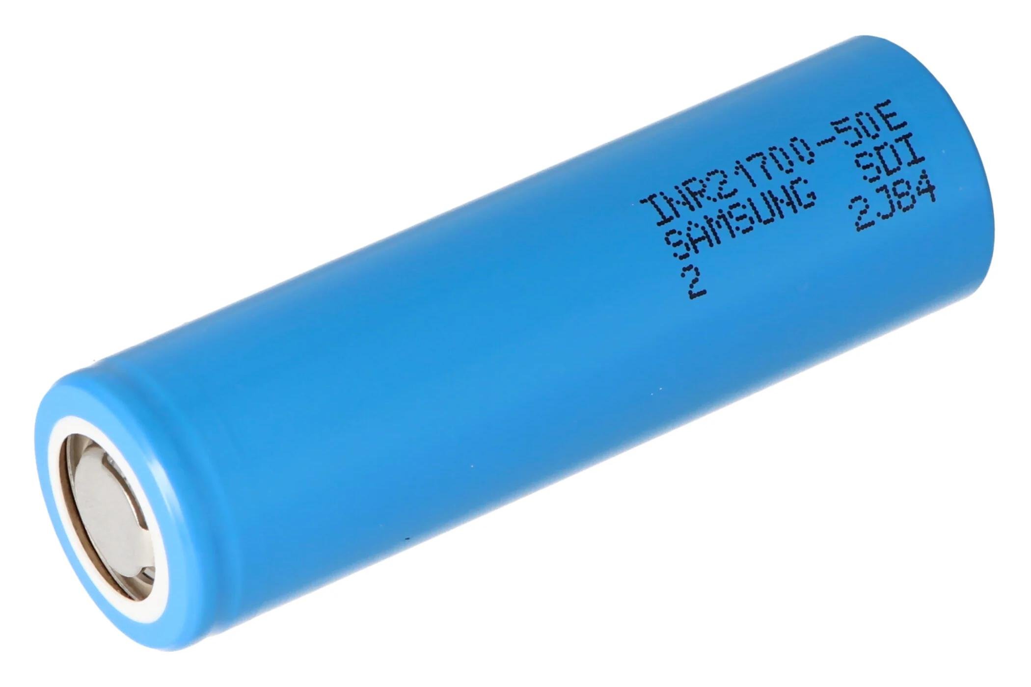 Акумулятор Samsung SDI INR21700-50E 21700 Li-Ion 4900 мАг 9,8А (56105)