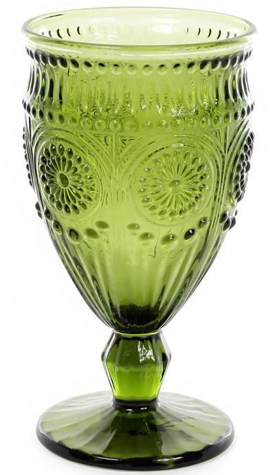 Набор 6 винных бокалов Siena Toscana 350 мл стекло Оливковый (BD-581-077) - фото 1 Набор 6 винных бокалов Siena Toscana 350 мл стекло Оливковый (BD-581-077) - фото 1