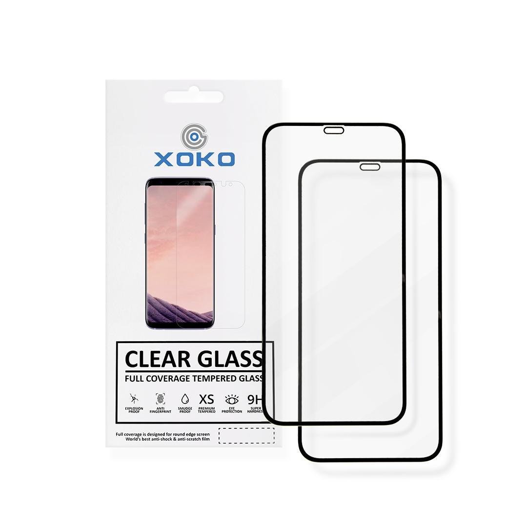 Стекло защитное XOKO Full glue iPhone 12/12 Pro 2 шт. Black