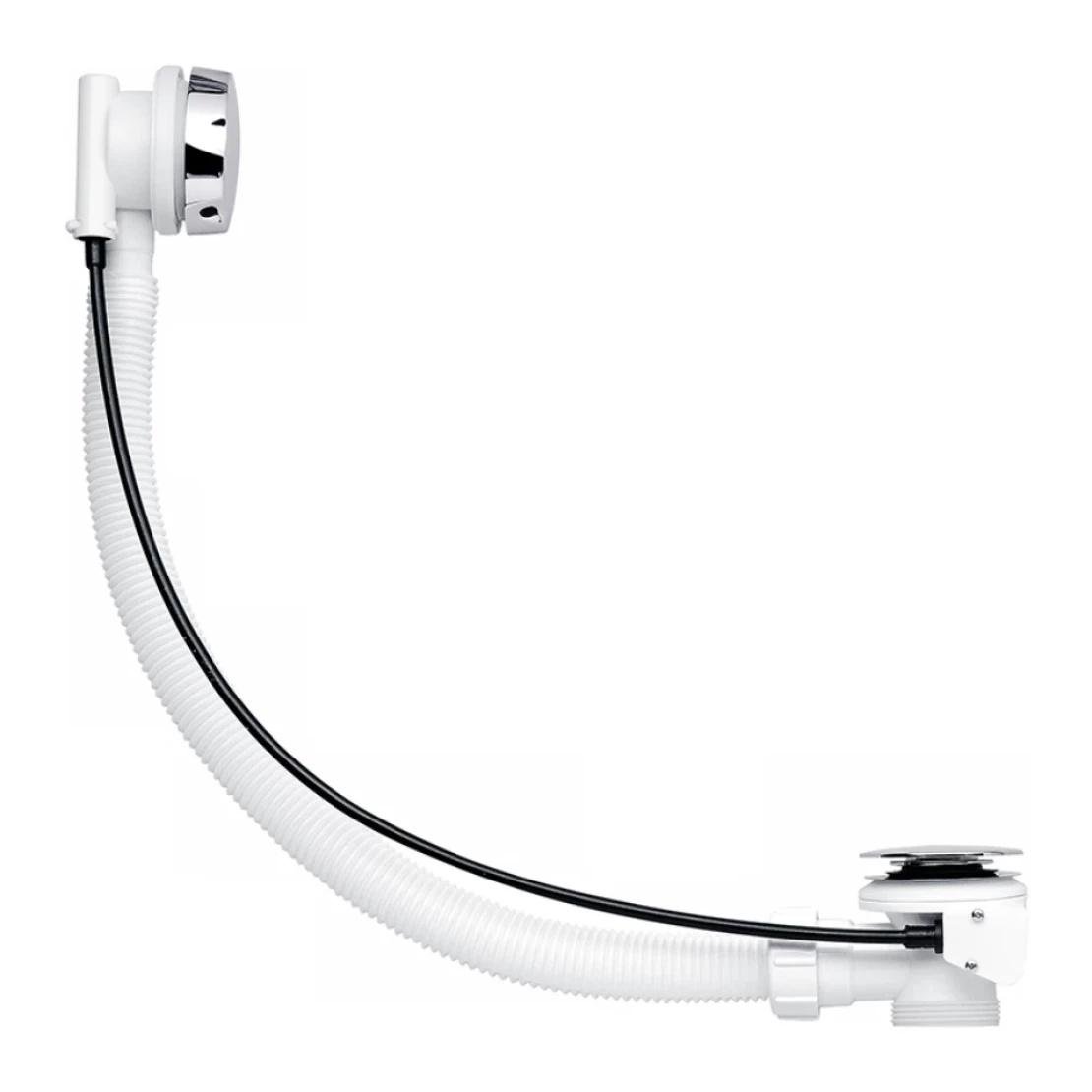 Сифон для ванны ANI plast ЕМ301EU 1/2" х 52 мм с переливом (CV023844)