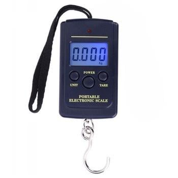 Весы ручные электронные от 10 г до 40 кг. Черный (DB-078800)