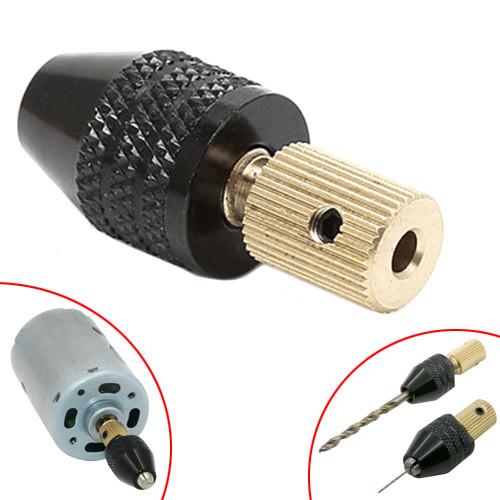 Патрон міні кулачковий 0,3-3,5 мм під 2,35 мм вал для мікродрилі PCB гравера (313033) - фото 2 Патрон міні кулачковий 0,3-3,5 мм під 2,35 мм вал для мікродрилі PCB гравера (313033) - фото 2