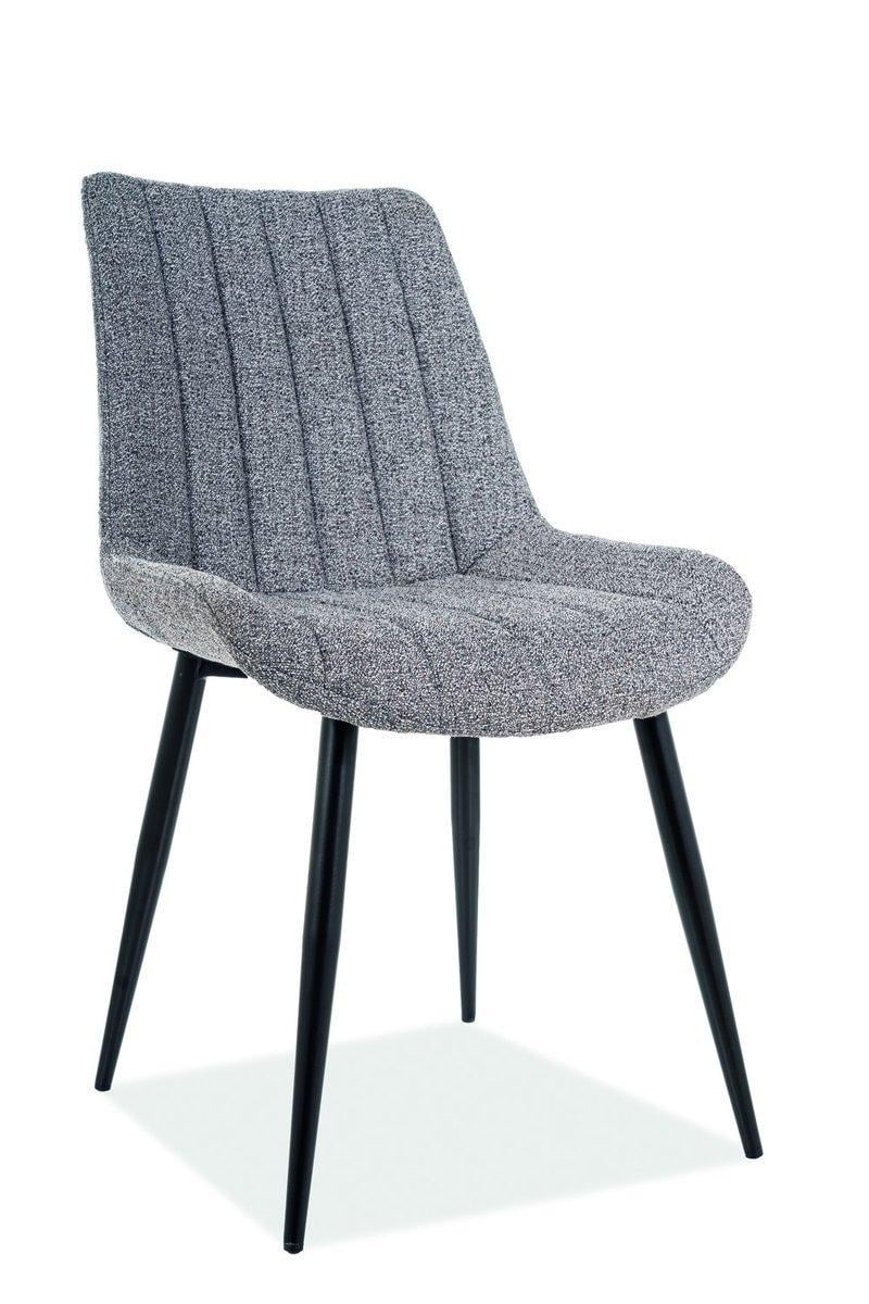 Кухонний стілець ZOOM Чорний/Сірий TAP.144 (ZOOMCSZ)