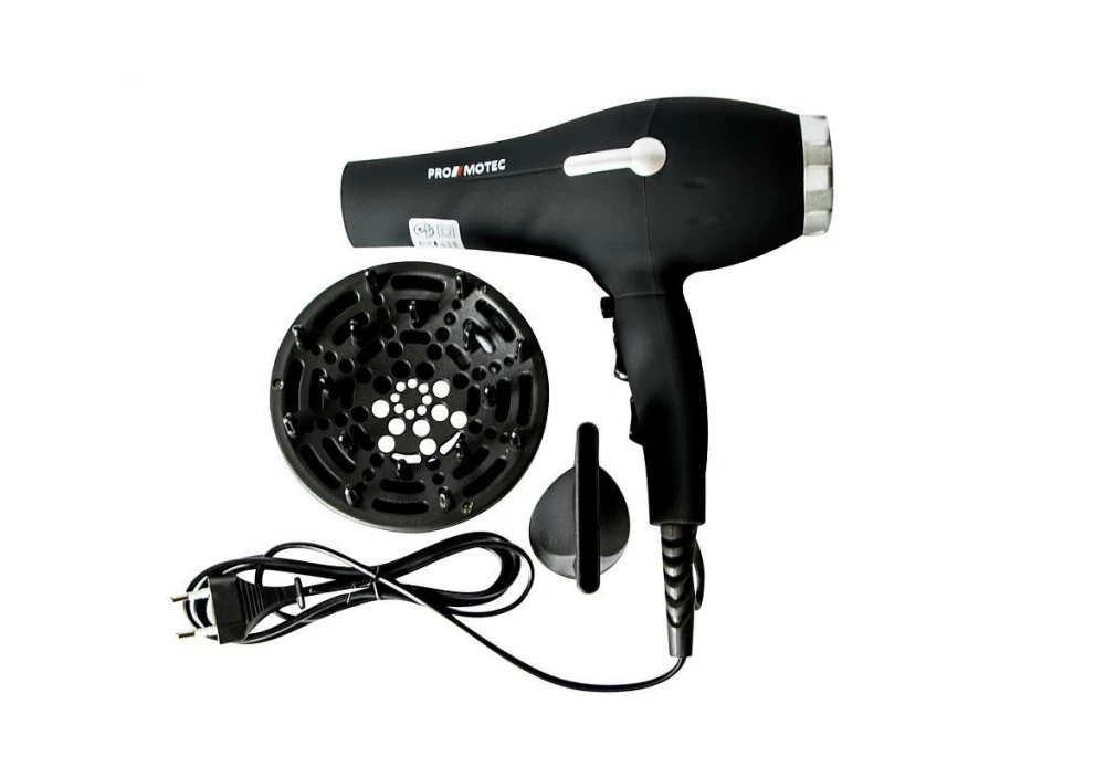Фен для волос PROMOTEC PM-2309 3000 Вт 2 насадки (351752)